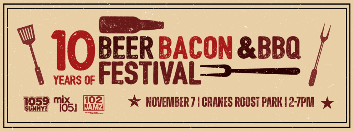 102 JAMZ has your tickets to Beer Bacon & BBQ