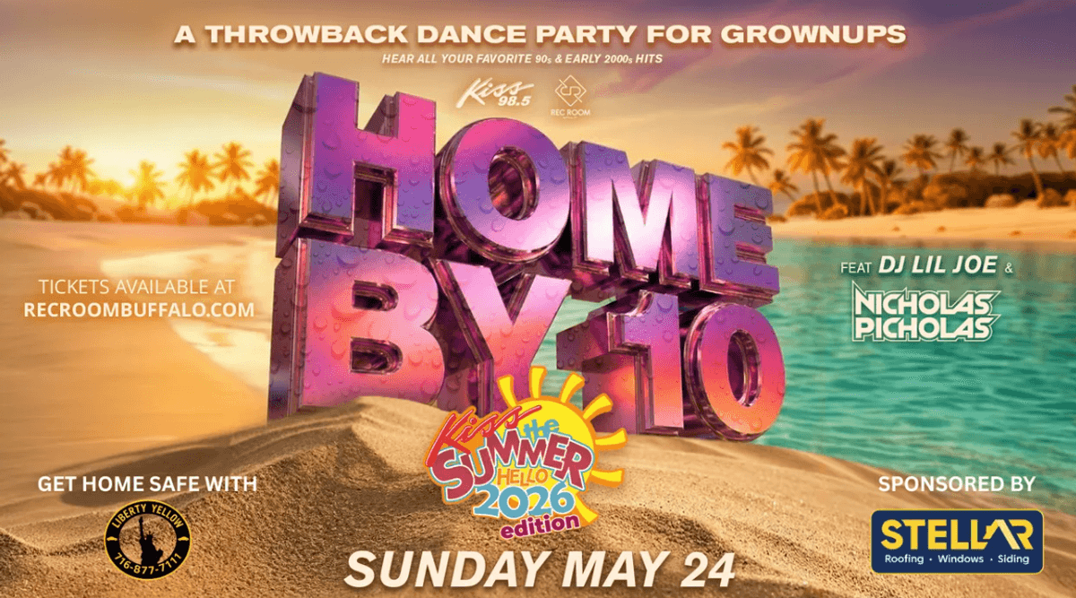 Another chance to win a pair of tickets to Home by 10: Kiss the Summer Hello 2026 Edition at Rec Room 5/24