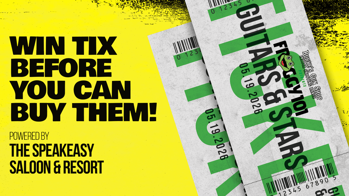 Guitars & Stars Before You Can Buy It Ticket Giveaway