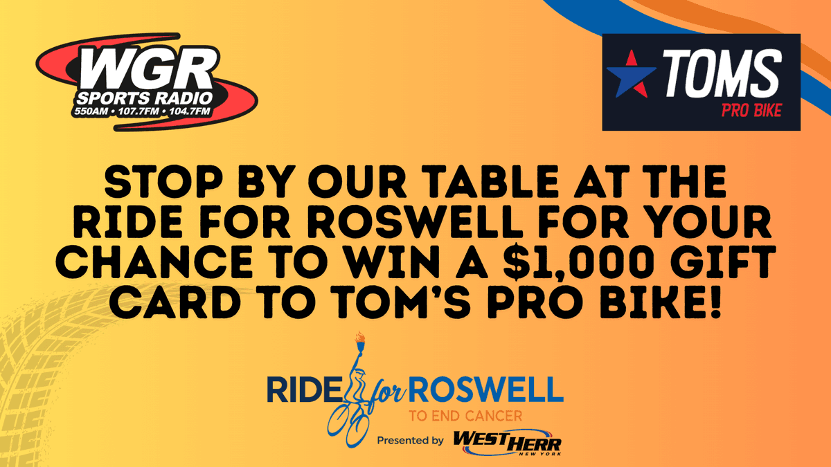 Ride for Roswell: Enter for your chance to win a $1,000 gift card to Tom’s Pro Bikes