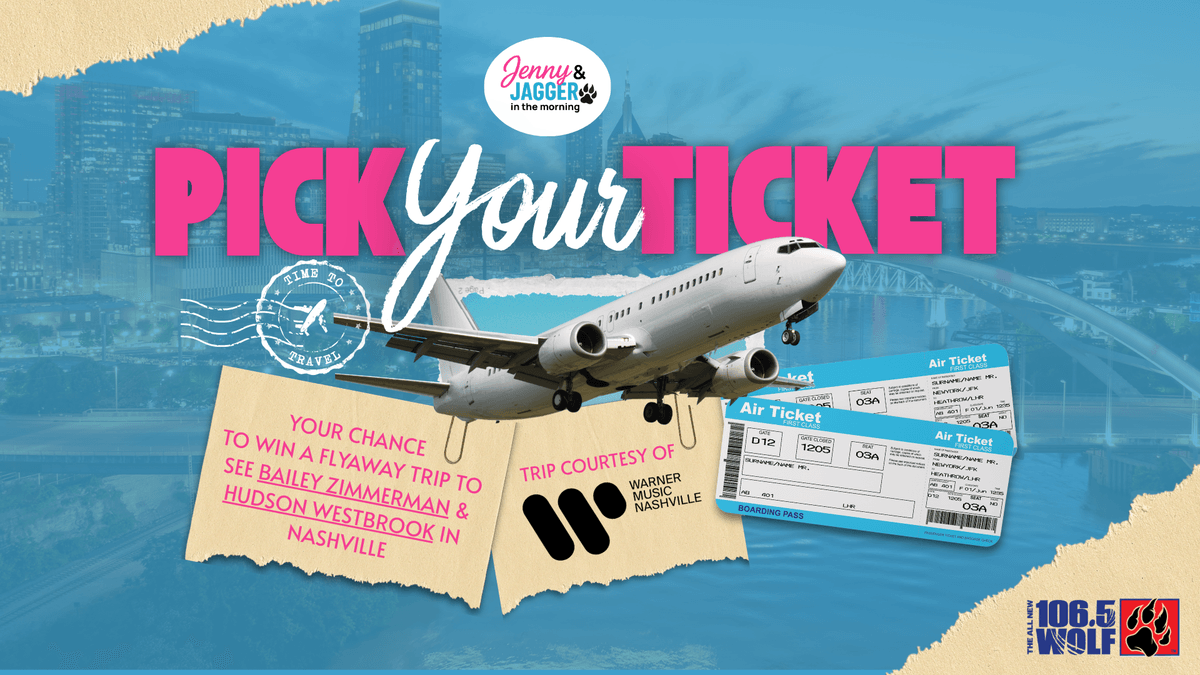 Jenny & Jagger's Pick Your Ticket!