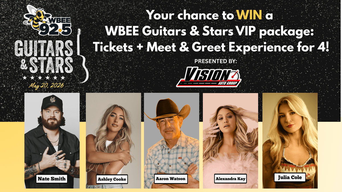 Your Chance to Win a VIP package for Guitars & Stars