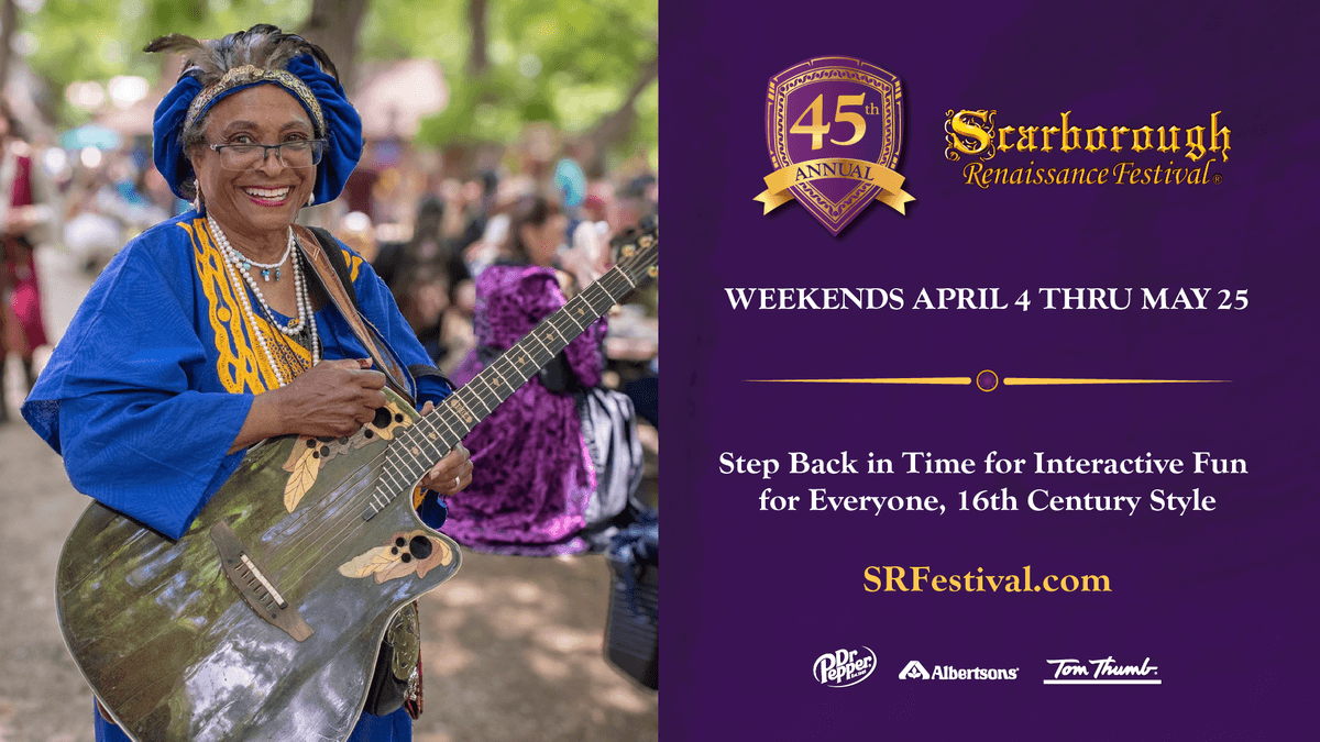 Your chance to experience Scarborough Renaissance Festival!