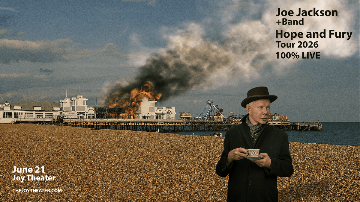 Enter for your chance to win tickets to see Joe Jackson!