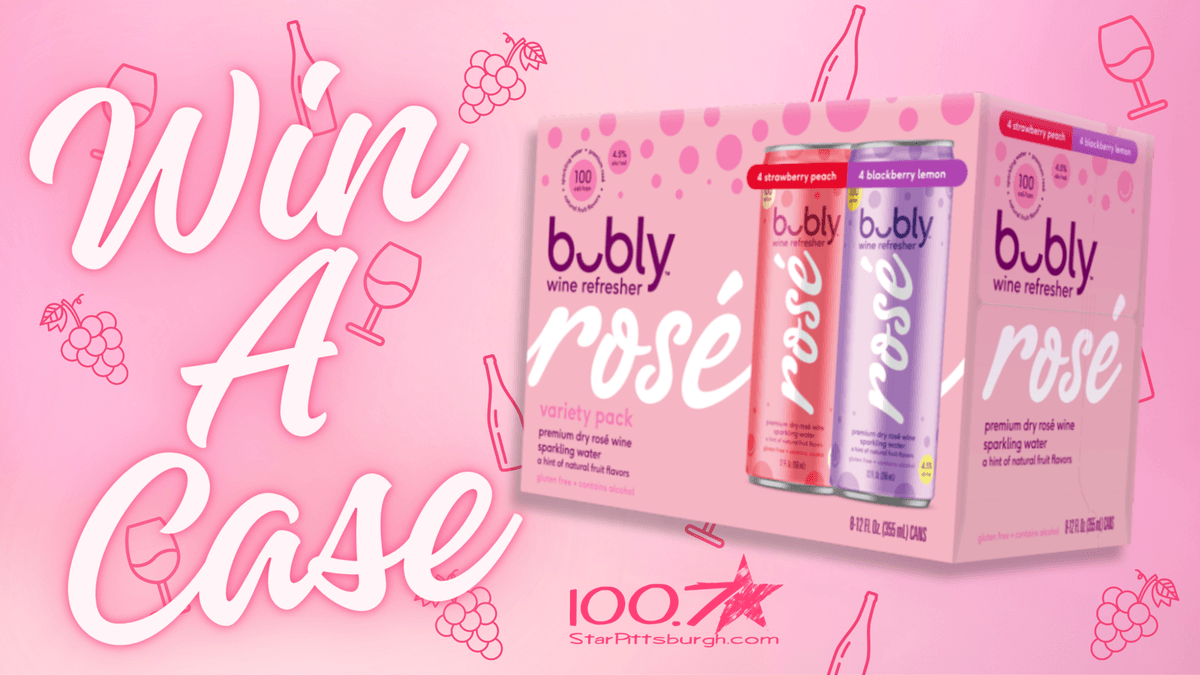 Win a Case of Bubly Rose Wine Refresher