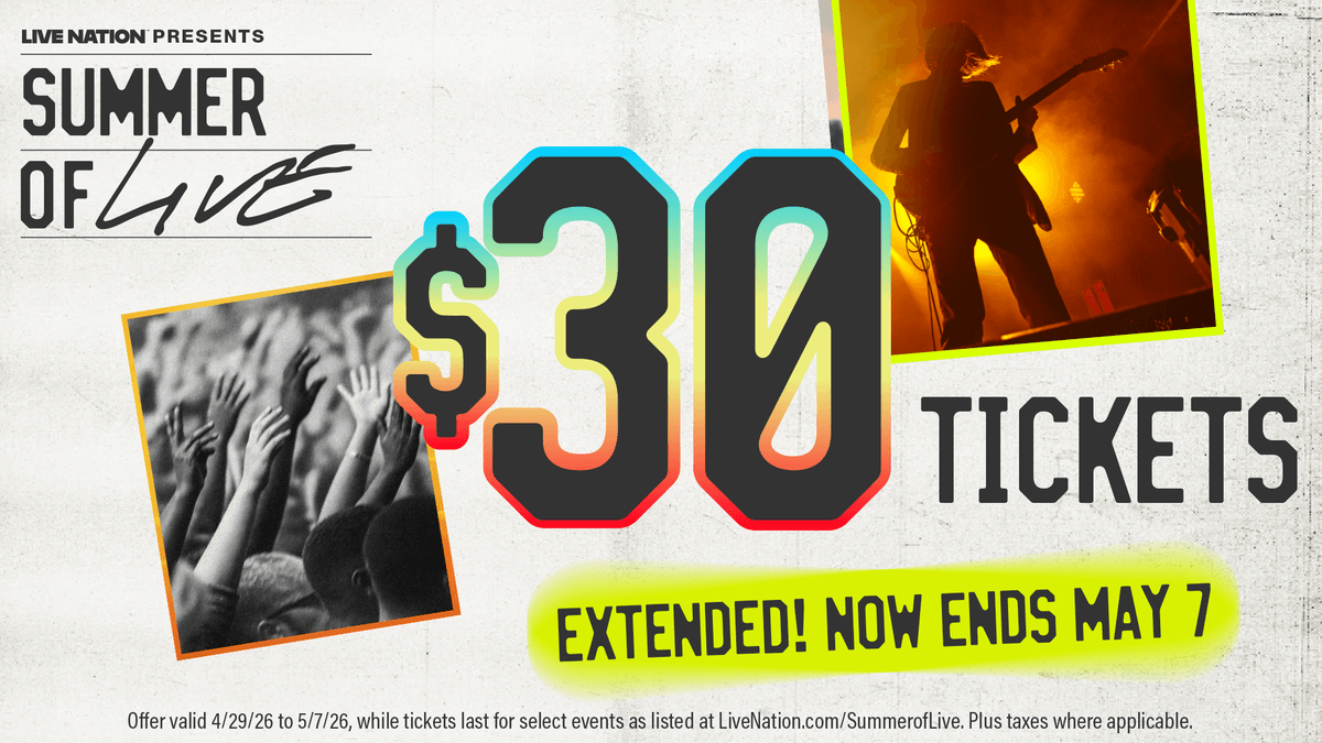 Live Nation's Summer of Live - Win tickets to see Kesha