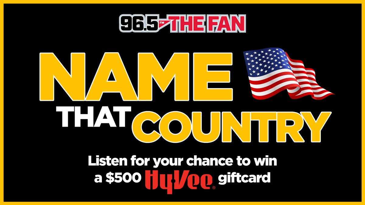 Listen for a chance to win a $500 HyVee gift card!