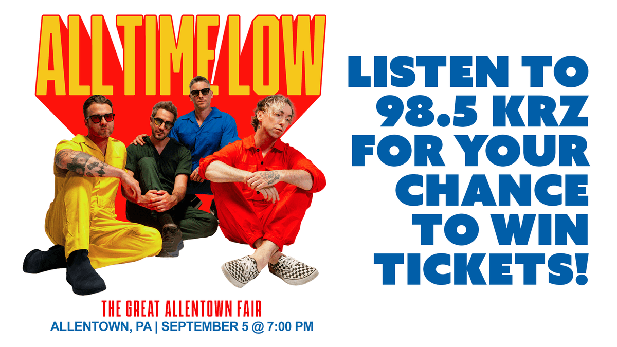 Your Chance to See All Time Low!