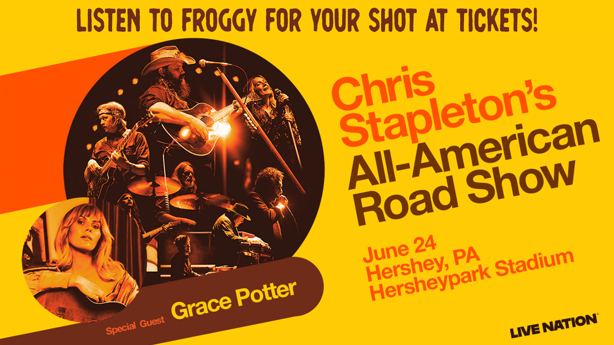 We've got your chance at Chris Stapleton Tickets!