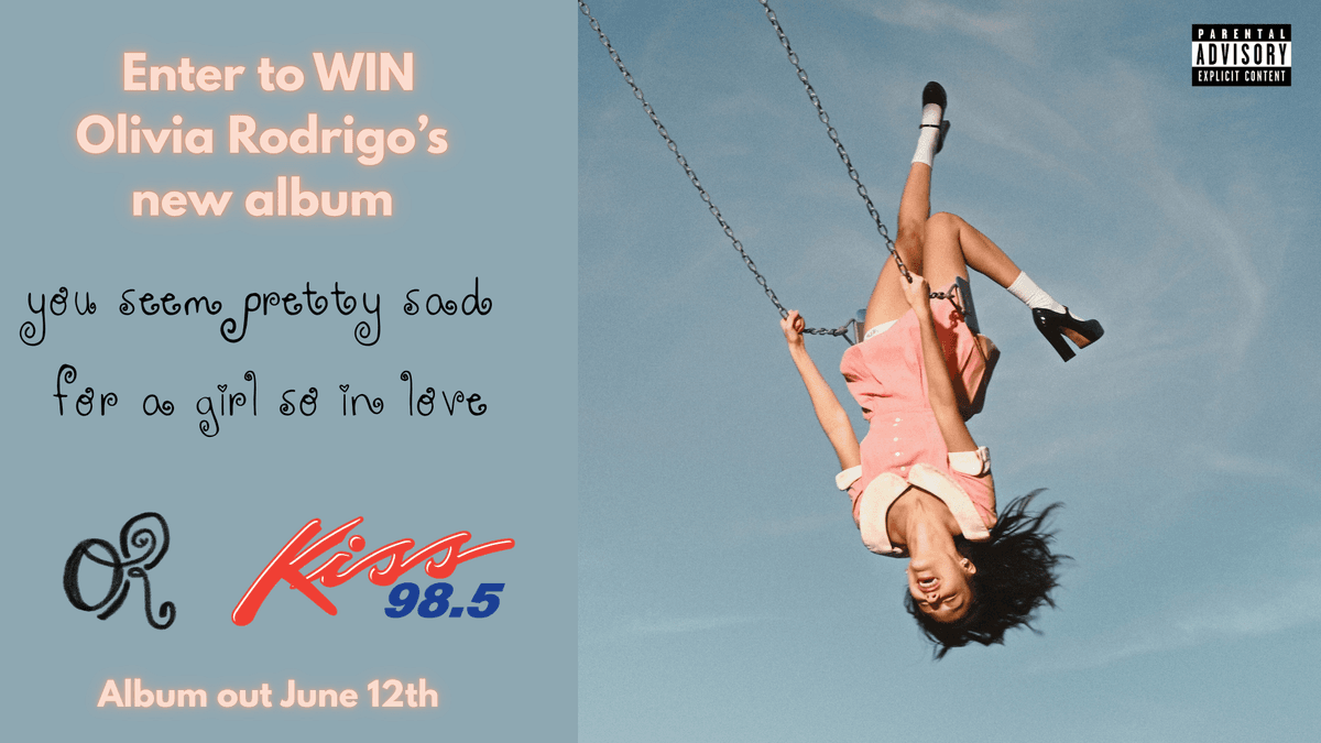 Kiss: Enter To Win Olivia Rodrigo's New Album on Vinyl
