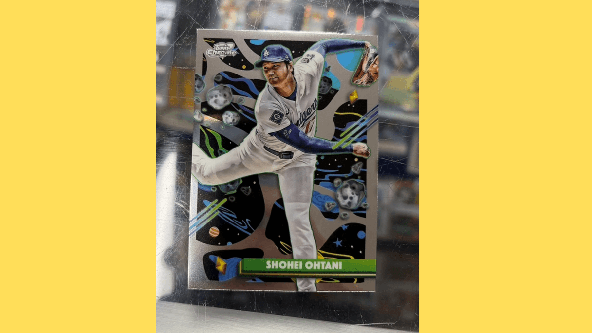 Win a 2025 Topps Chrome Cosmic Shohei Ohtani card