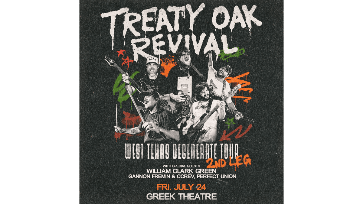 Treaty Oak Revival at Greek Theatre Tickets with Heather!
