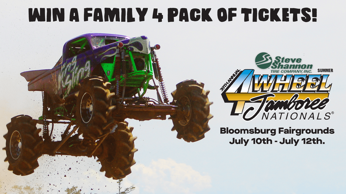 98.5 KRZ Has Your Chance to Win 4 Wheel Jamboree Tickets!