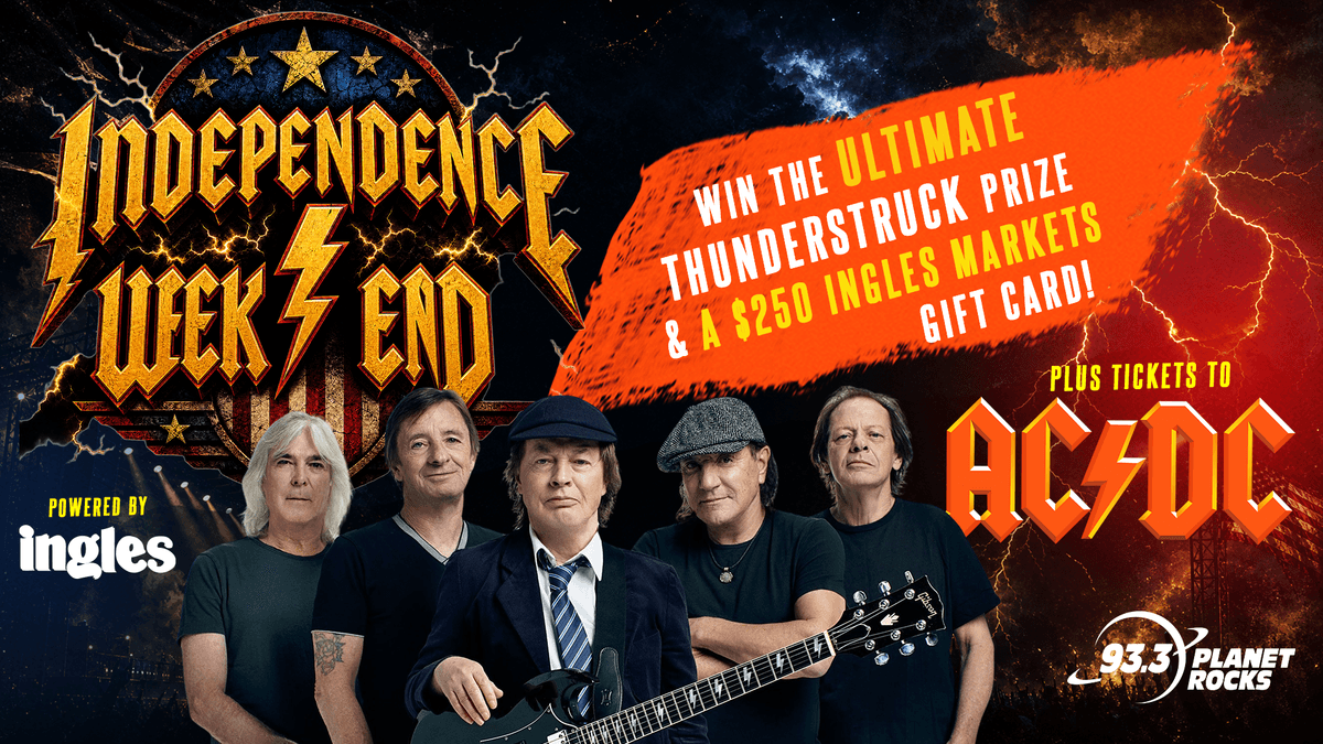 93.3 The Planet's Independence Weekend: AC/DC