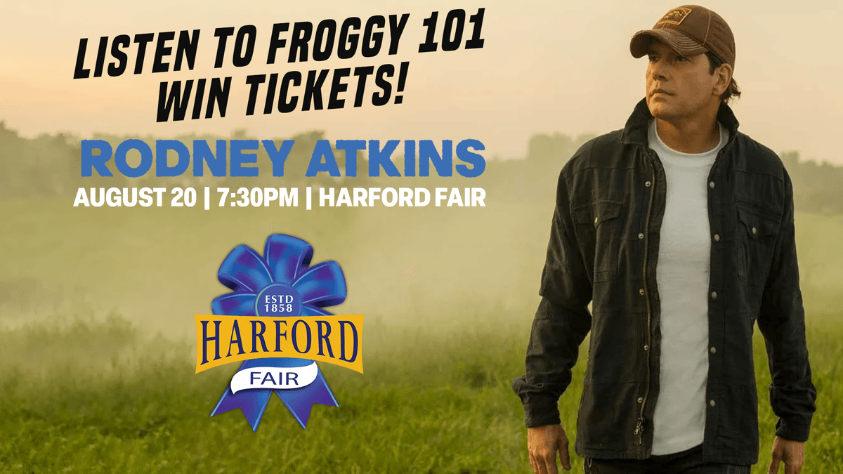 Froggy 101 Has Your Chance to See Rodney Atkins!