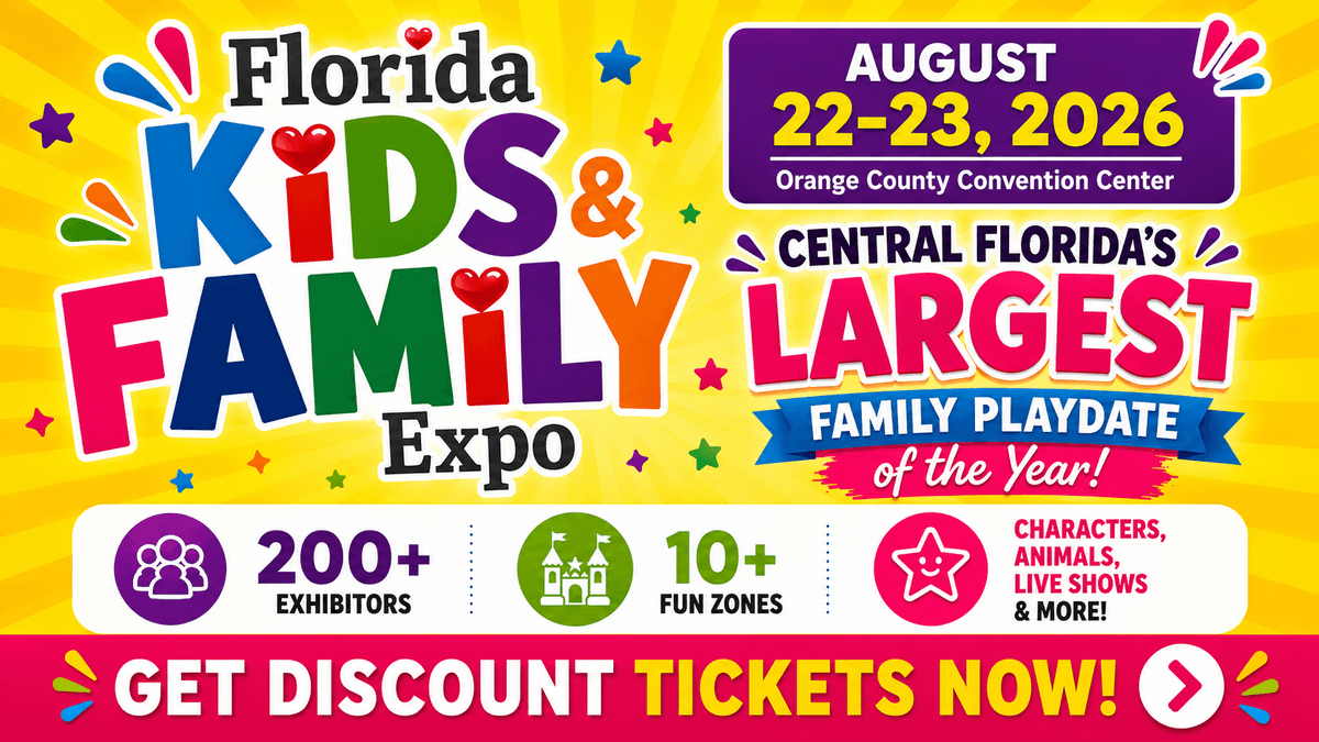 Enter to win tickets to Florida Kids & Family Expo