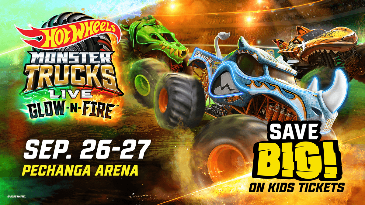Tammy's College of Hollywood Knowledge: Hot Wheels Monster Trucks Live™: Glow-N-Fire