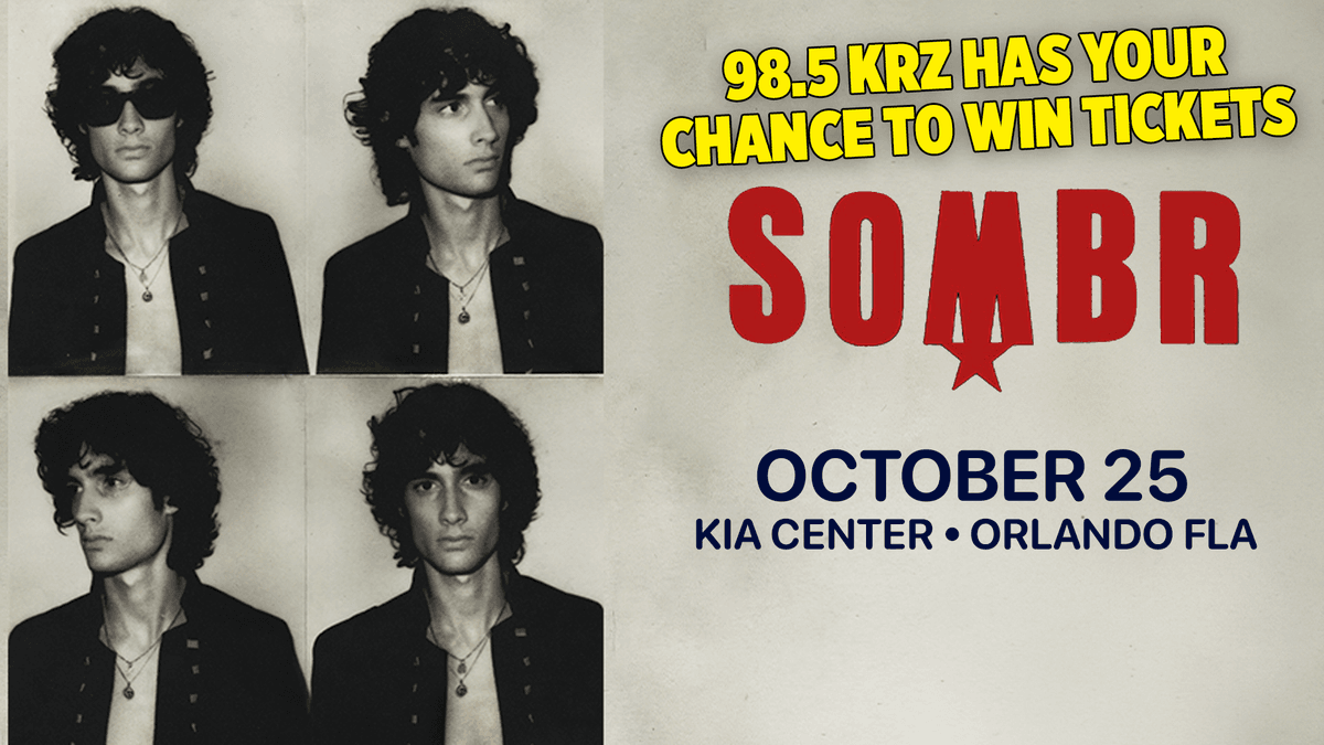 Your Chance to see SOMBR in Orlando