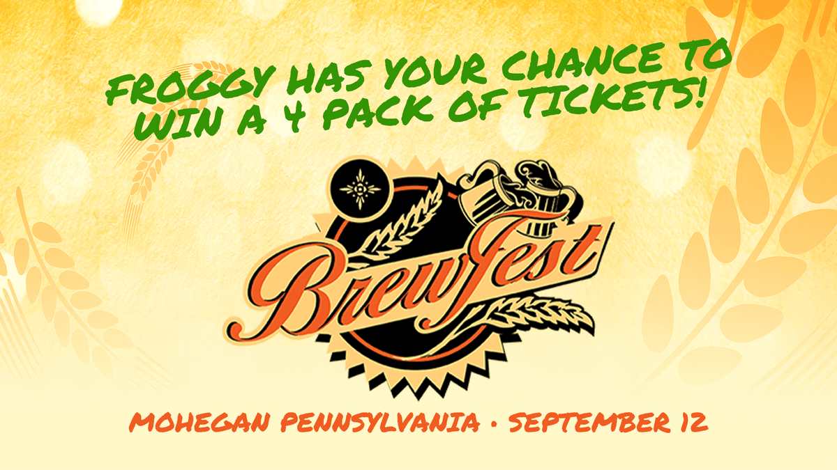 Froggy 101 Has Tickets to Mohegan BrewFest!