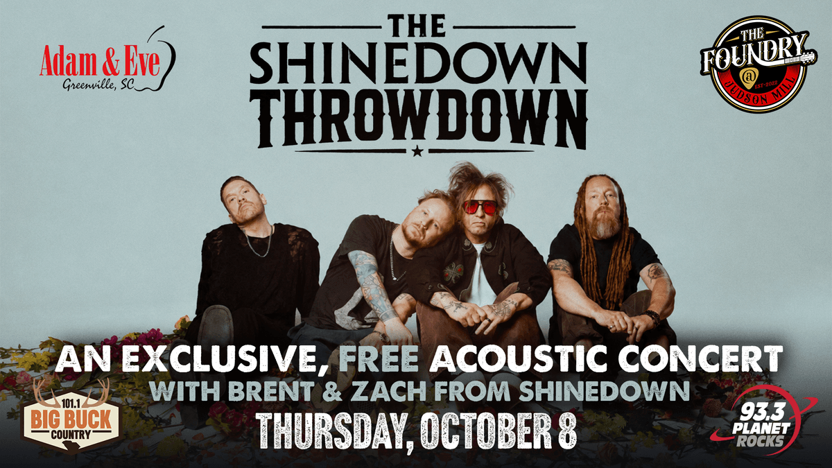 Win Tickets To The Shinedown Throwdown