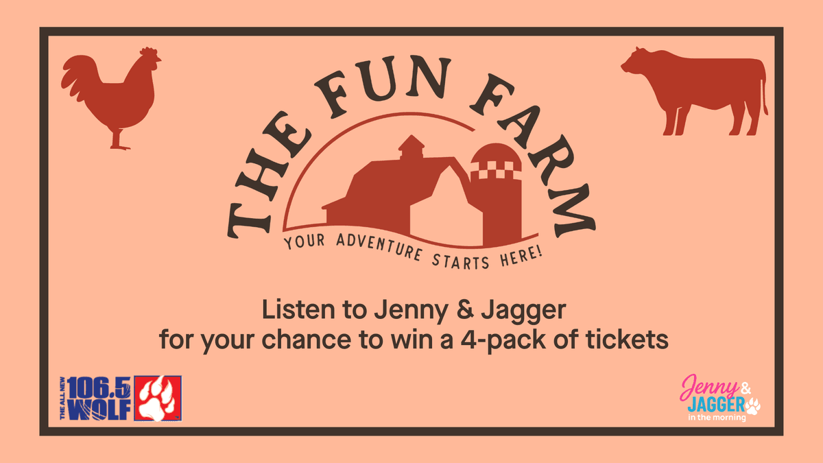 Listen for a chance to win tickets to The Fun Farm!