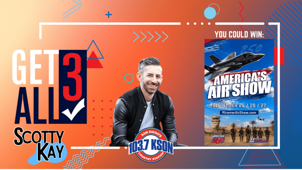 Get All 3 With Scotty Kay: MCAS Miramar Air Show!