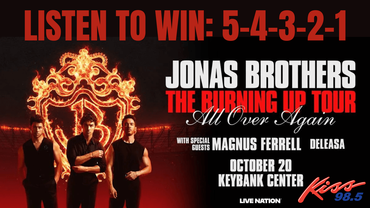 Kiss: Your chance to see Jonas Brothers up close 5-4-3-2-1