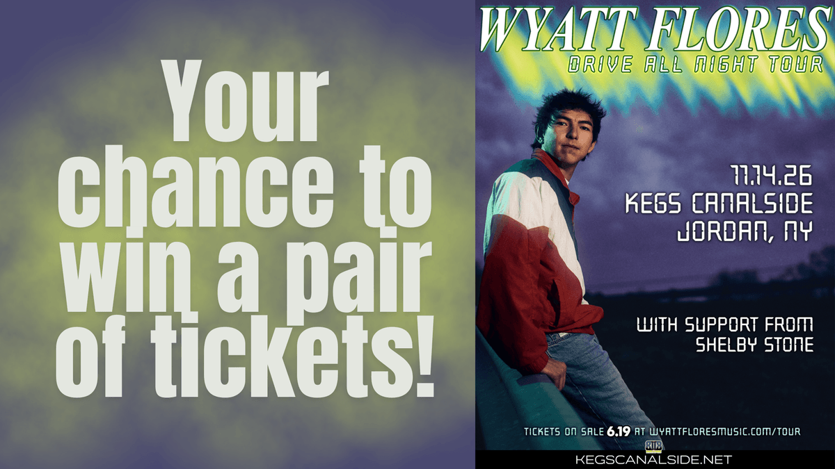 WBEE: Your chance to win tickets to see Wyatt Flores