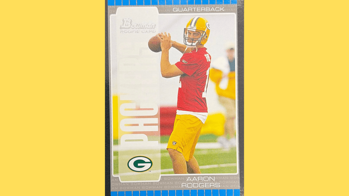 Win a 2005 Aaron Rodgers Bowman RC Card