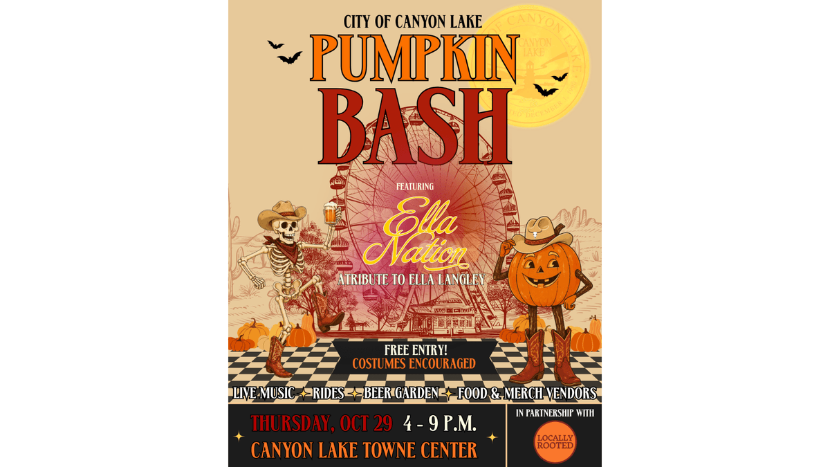 K-FROG's Christmas Throwdown Ticket Giveaway at Canyon Lake's Pumpkin Bash