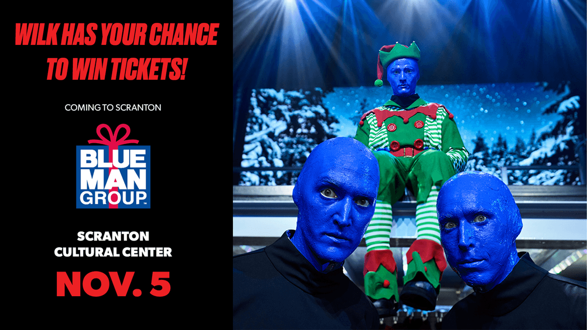 WILK Has Your Chance to See Blue Man Group!