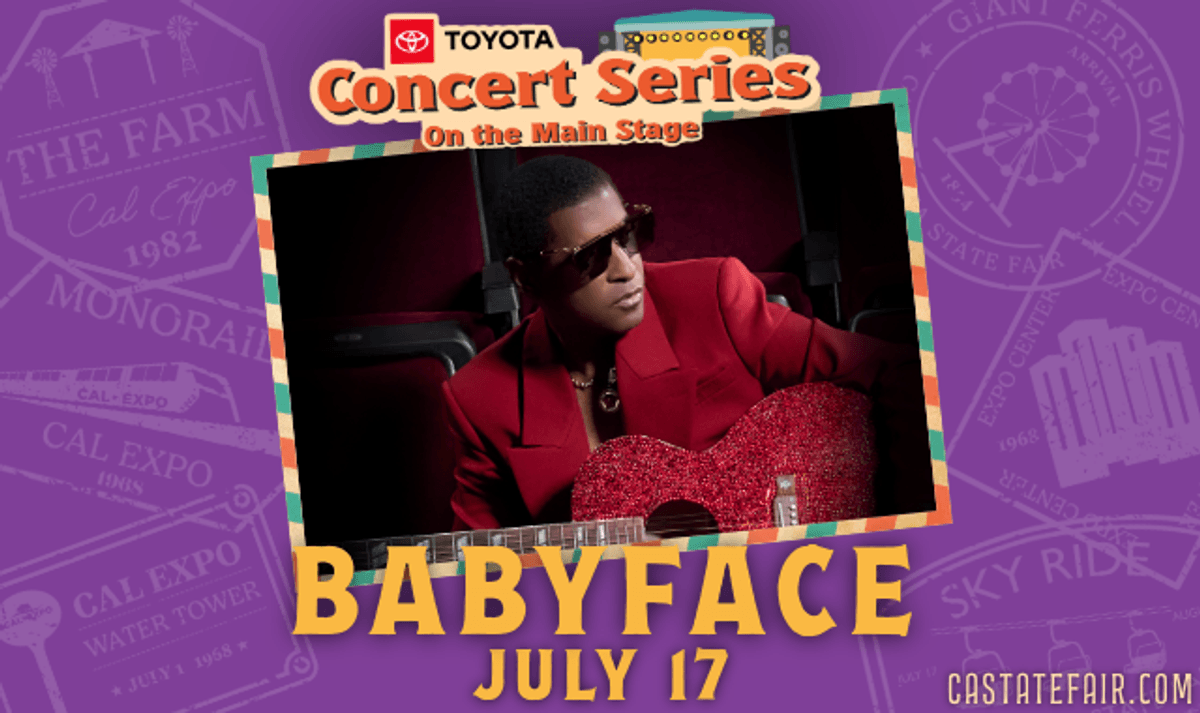 Babyface Tickets at the California State Fair