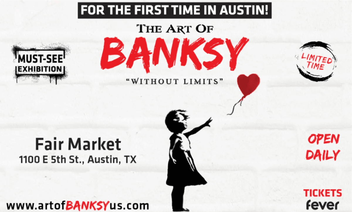 Your chance to win a pair of VIP Passes to The Art of Banksy