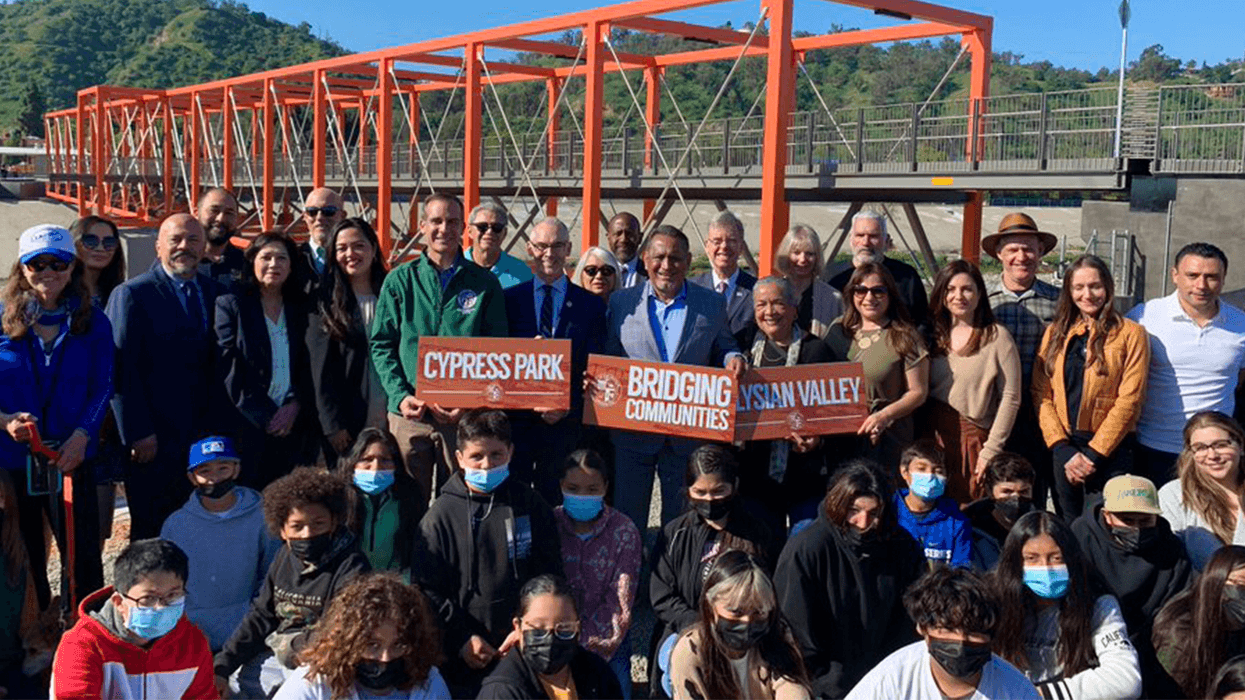 Cypress Park and Elysian Valley now connected by pedestrian bridge over L.A. River