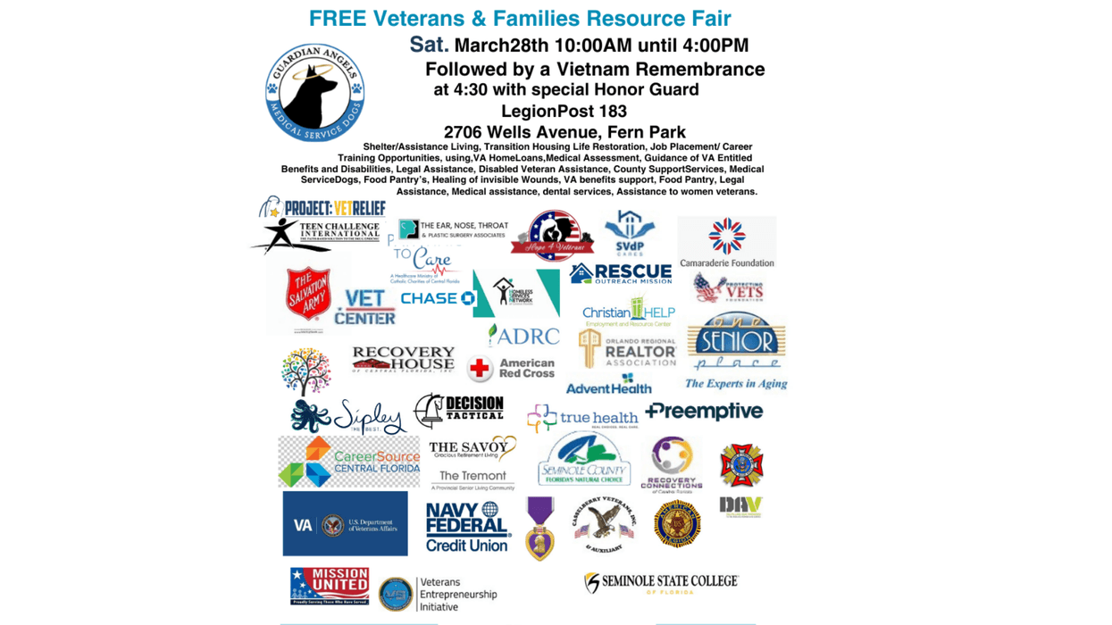 Fern Park Veterans Fair: Resources for Families