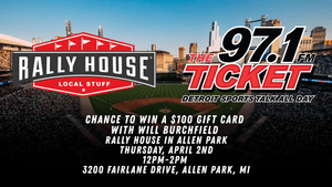 Rally House Allen Park - Chance to Win $100 Gift Card with Will Burchfield