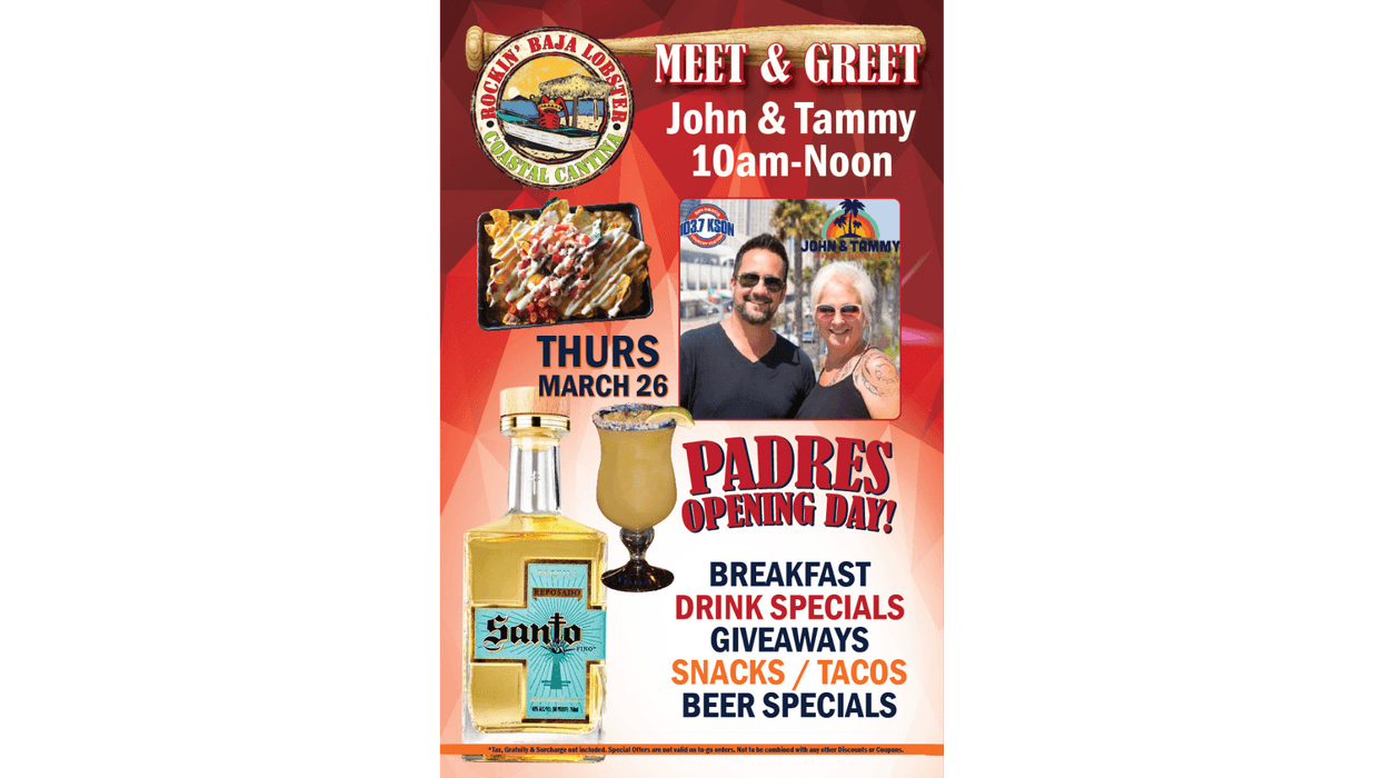 Opening Day With John & Tammy at Rockin' Baja Lobster