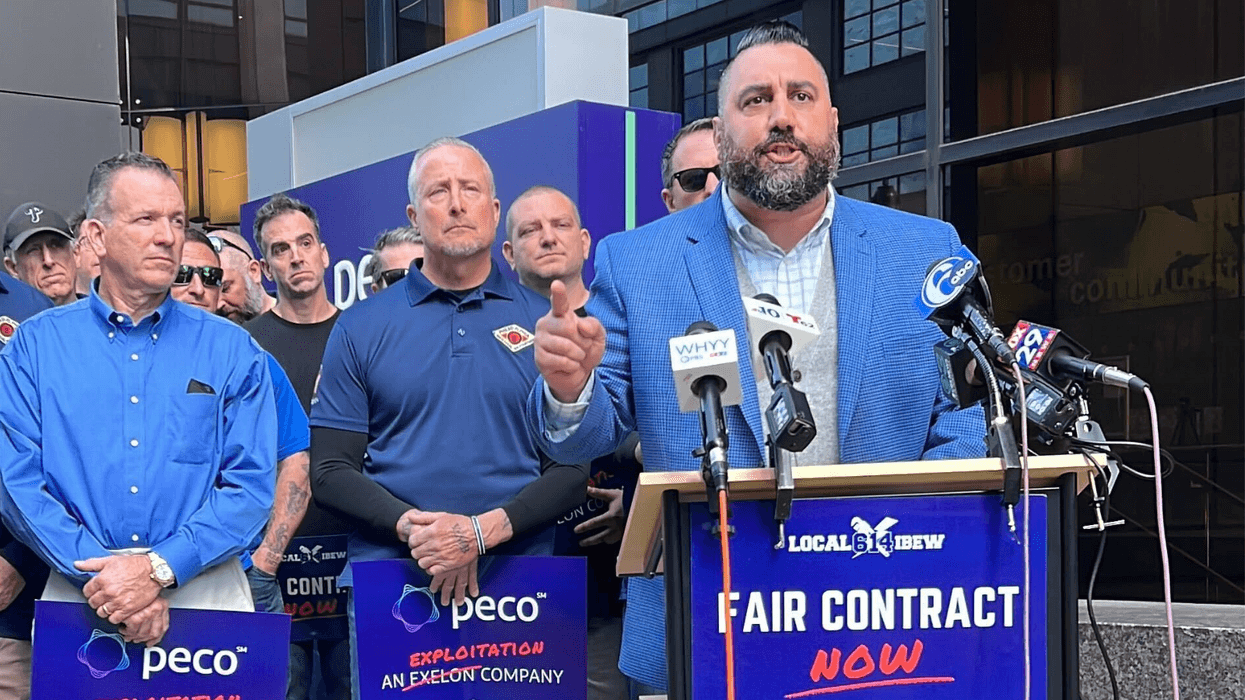 With contract expiration looming, PECO workers say they could soon be on strike