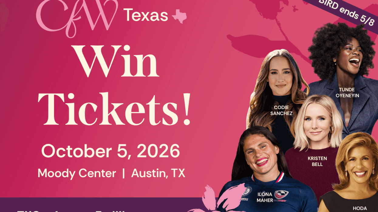Register to win a pair of tickets to the TX Conference For Women!