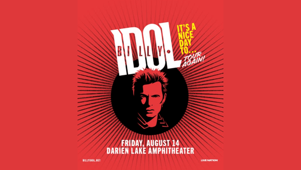 Billy Idol - It's a Nice Day to Tour Again! | 96.5 WCMF Billy Idol - It's a Nice Day to Tour Again! | 96.5 WCMF