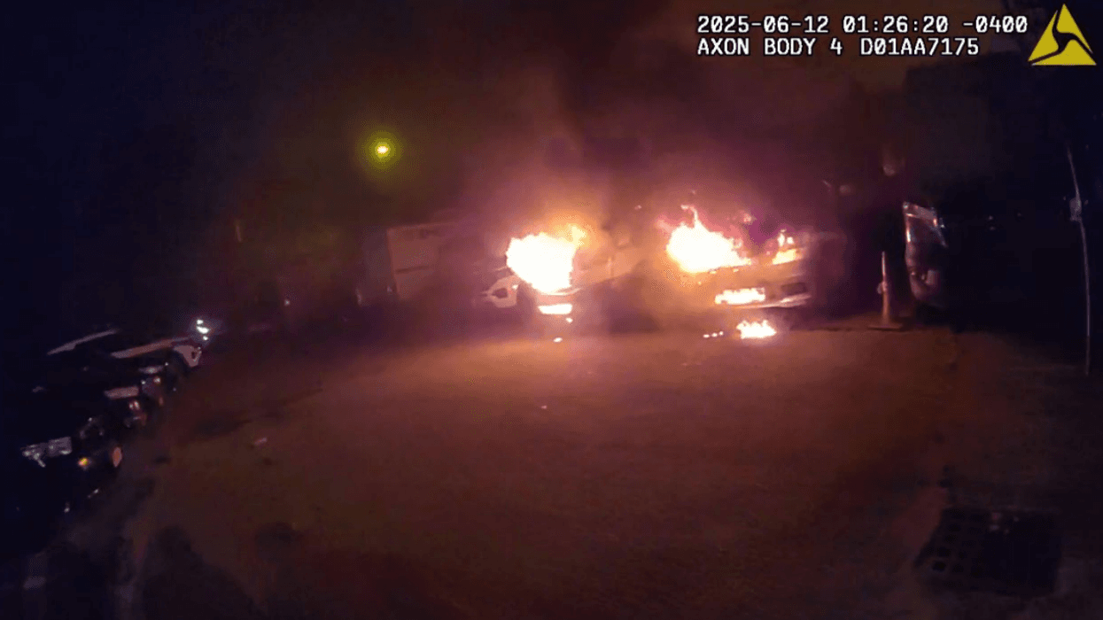 Brooklyn activist pleads guilty to setting fire to 11 NYPD vehicles