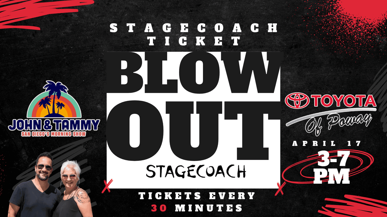 Stagecoach Blow Out at Toyota of Poway!