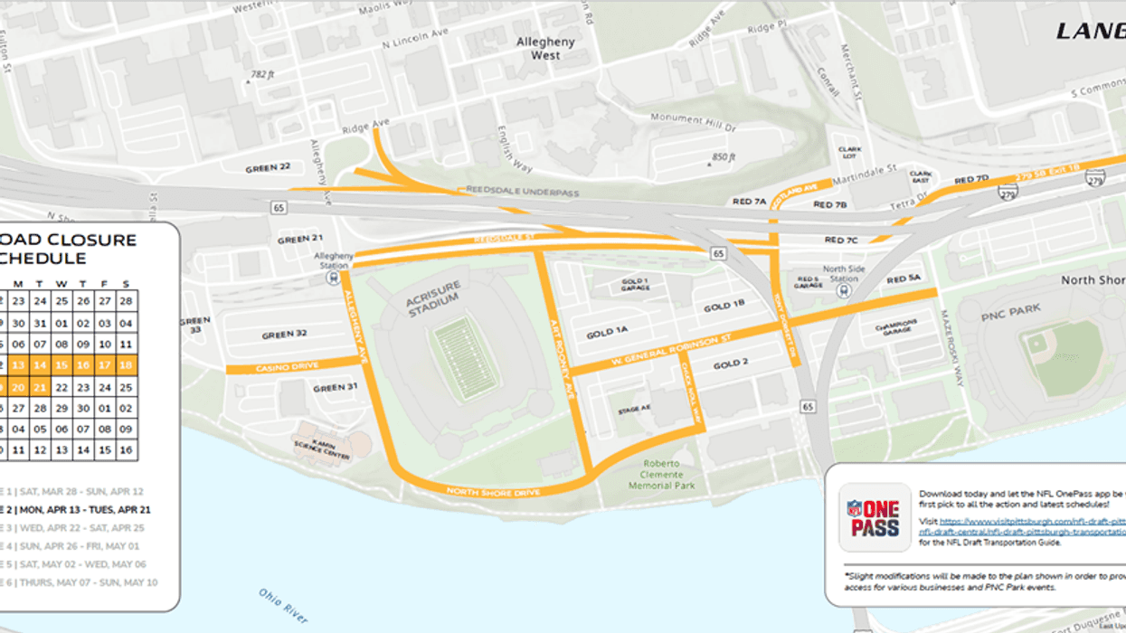 Phase 2 of NFL Draft road closures announced