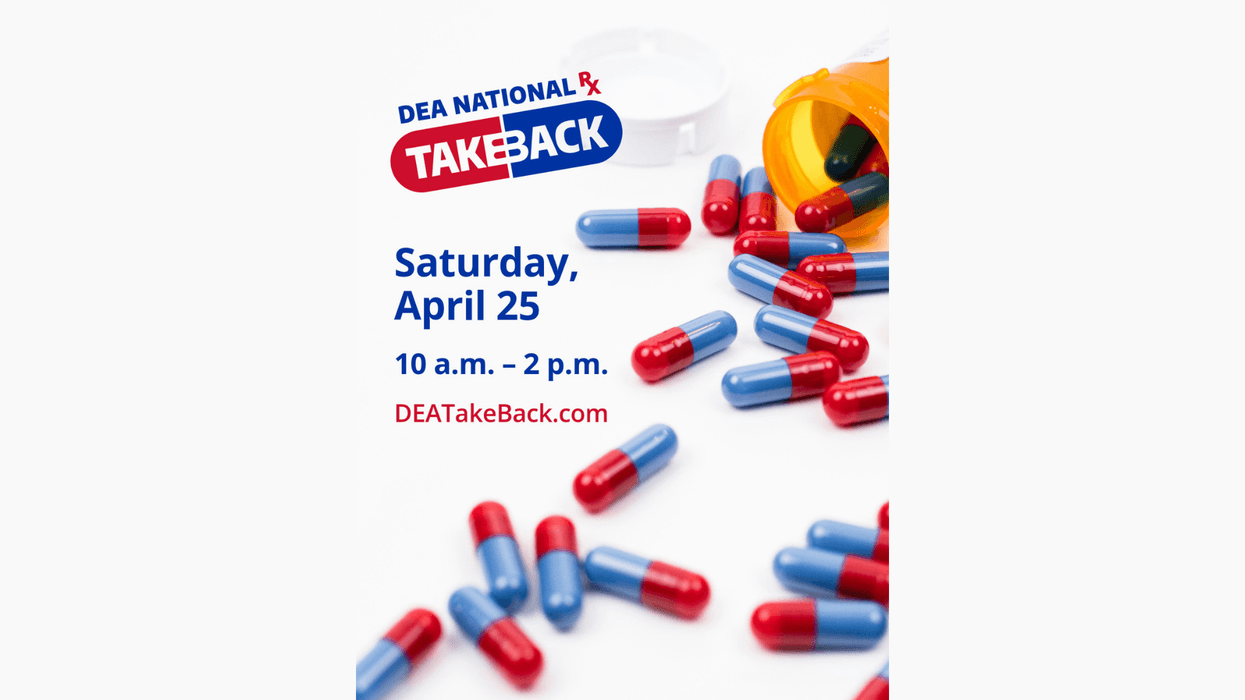 DEA Take Back Day.