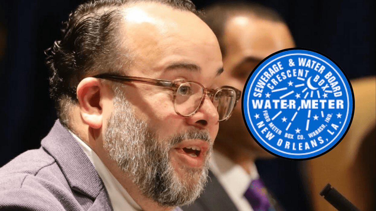 Sewerage and Water Board Executive Director makes $450k/year, and wants to use ratepayer dollars to buy lobbyists to oppose HB 573, says JP Morrell