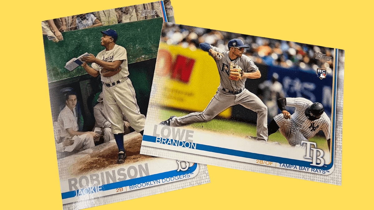 Win a 2019 Jackie Robinson Card & a 2019 Brandon Lowe Rookie Card