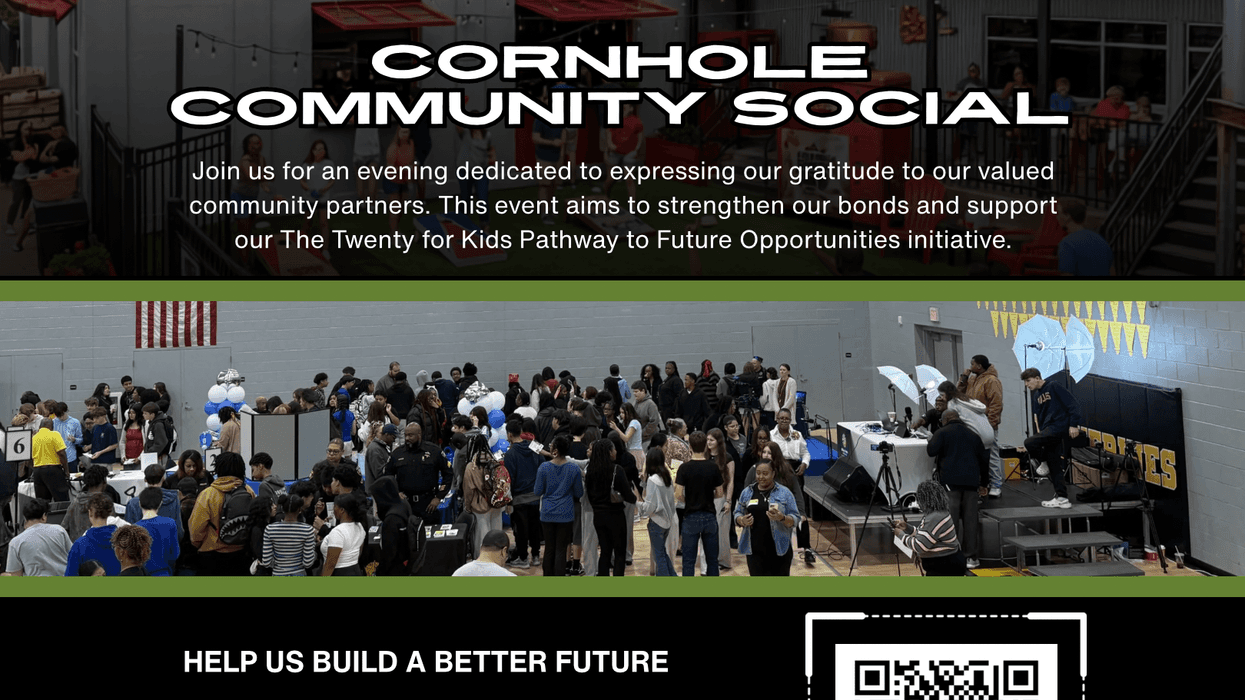 The Twenty For Kids Cornhole Community Social