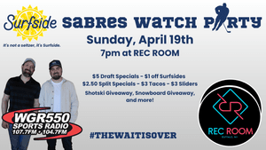 Sabres Watch Party with Surfside
