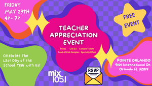 Celebrate the school year’s end with Mix 105.1