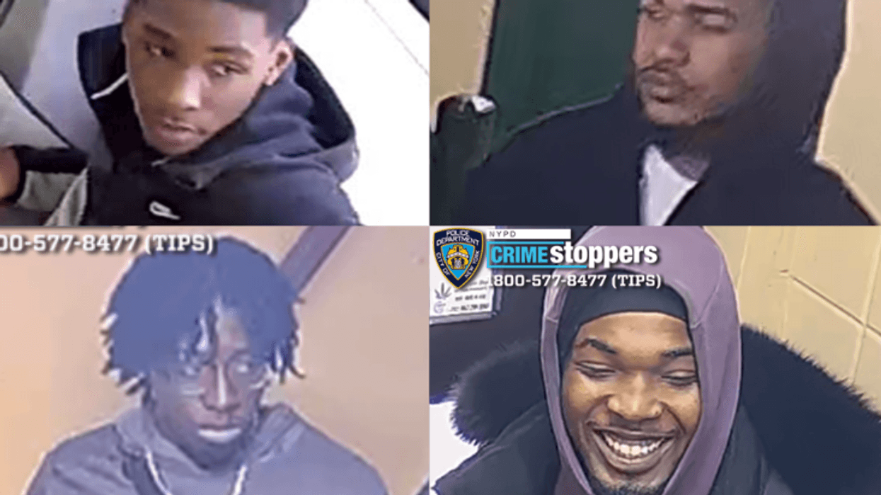 4 sought in violent theft of North Face bookbag in Brooklyn